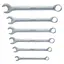 Ключі ріжково-накидні Sigma 6 шт 8-17 мм CrV satine (6010101) - мініатюра 2