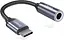 Адаптер Essager USB Type C 3,5 Jack/USB C 3,5 мм AUX для навушників (EZJE01-0G) - мініатюра 1