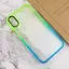 Чохол Epik TPU+PC Fresh sip series для Apple iPhone XS Max 6.5 Бірюзовий/Лимонний - мініатюра 3