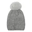 Шапка CMP Woman Knitted Hat withPompom Grey (1097-5505402-U632 UNI) - миниатюра 3