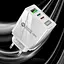 Зарядний пристрій Mirrow USB 2-Type-C Super Charge/Quick Charge 3.0 PD 58W White (FR050841) - мініатюра 3
