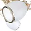Люстра стельова Brille флористика E14 60W G (LK-155S/4) - мініатюра 3