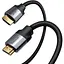 Кабель Baseus HDMI Enjoyment Series 4khd Male To 4khd Male 2 м 4K (CAKSX-C0G) - мініатюра 1