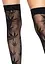 Панчохи Leg Avenue 420 Net thigh highs Black - мініатюра 3
