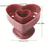 Форма для пончиків та донатів у вигляді серця "Майстер пончик", Kitchen Master Бордовий 87264 - мініатюра 6
