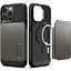 Оригинальный противоударный чехол Spigen Slim Armor (MagFit) MagSafe для iPhone 14 Pro Max (6.7") Gunmetal (ACS04646) - миниатюра 11