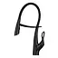 Смеситель для кухни с гибким изливом черный Nett SWB-52 Черный - миниатюра 1