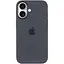 Чехол Epik Silicone case AAA с Magsafe и анимационной кнопкой для Apple iPhone 16, 6.1 Black - миниатюра 2