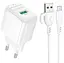 Сетевое зарядное устройство Borofone BAS42A с кабелем Micro USB - миниатюра 3