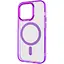 Чохол Epik TPU Iris with MagSafe для Apple iPhone 13 Pro Max 6.7 Фіолетовий - мініатюра 3