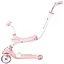 Дитячий самокат HyperMotion 5 в 1 Pink (HYPER 5IN1 ROZ) - мініатюра 2