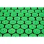 Килимок акупунктурний з валиком Cornix Classic Mat Аплікатор Кузнєцова XR-0110 Black/Green - мініатюра 2