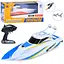 Катер на радиоуправлении, 2.4G, аккумулятор, 35 см, свет, USB-зарядка, 40x19x17 см (В ассортименте) 3321 - миниатюра 2