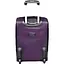 Набір тканинних валіз 3в1 з кодовим замком і телескопічною ручкою фіолетовий (M90-3) - мініатюра 3