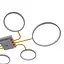 Люстра стельова Brille в зал LED 40W WW+NW+CW GY (BR-01 640C/6) - мініатюра 4