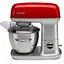 Кухонная машина Gorenje 1000Вт чаша-металл корпус-металл насадок-7 серебристо-красный - миниатюра 1