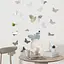 Дзеркальний декор Wall Sticker SW-00002521 акриловий самоклеючий Метелики 25 шт. срібло - мініатюра 5