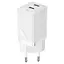 Блок зарядний пристрій Baseus GaN5 Pro Wall charger 2 Type-C 40 W (CCGP180102) білий - мініатюра 3