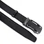 Ремінь шкіряний чоловічий чорний на автоматі SF-3421 (135 см) - мініатюра 3