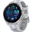 Спортивний годинник Garmin Forerunner 965 Titanium Bezel w. Whiteston Case and Whiteston/Powder Gray S. Band (010-02809-01/11) - мініатюра 1