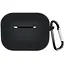 Чохол-накладка DK Apple AirPods Pro 2 | Silicone Candy Friendly з карабіном (black) - мініатюра 1