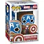 Фігурка Funko Pop MARVEL Gingerbread Captain America Капітан Америка 10 см FP M GCA 933 - мініатюра 3