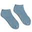 Носки мужские короткие из индийского хлопка, голубой меланж 113010 41-43 - миниатюра 1