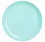 Тарілка обідня Luminarc Diwali Light Turquoise кругла бірюзова 27 см (Р2013) - мініатюра 1