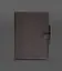 Кожаный блокнот А4 (софт-бук) 9.2 коричневый - миниатюра 1