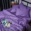 Комплект постільної білизни Moon&Star Бязь Gold Люкс Violet Charm Євро 200х220 наволочки 4х50х70 - мініатюра 4
