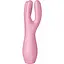 Вібратор для клітора Satisfyer Threesome 3 14 см світло-рожевий - мініатюра 1