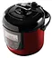 Мультиварка-скороварка Liberton LPC-4502 Red/Black 1000W електронне управління чаша 6л дисплей 18 програм - мініатюра 2