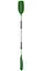 Весло Egalis Twin Evo senior alu Ø30 мм L225 см Зелений (1053-N743225V) - мініатюра 1