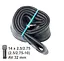 Камера велосипедная 14x2.5/2.75 (2.5/2.75-10) прямой ниппель AV 32 мм (G0001768) - миниатюра 2