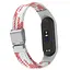 Ремінець Braided Buckle Mi Band 3/4/5/6/7 Білий Рожевий (11) - мініатюра 2