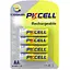 Акумулятор PkCell AA R6 NiMH 1300mAh * 4 (PC/AA1300-4BR) - мініатюра 1
