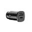 Автомобильное зарядное устройство для Baseus Square PPS A+C 30W Черный (CCALL-AS01) - миниатюра 2