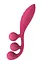 Вібратор Satisfyer Tri Ball 1 20.5 см рожевий - мініатюра 4