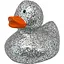 Утка FunnyDucks Disco Silver (1345) - миниатюра 2