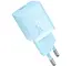 Зарядный адаптер быстрый Baseus GaN 5 FC mini USB-C 30 W (CCGN070603) синий - миниатюра 1