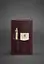 Шкіряний блокнот (Софт-бук) 2.0 бордовий - мініатюра 4