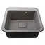 Гранітна мийка Globus Lux Barbora мокко 510x510 мм, Сірий - мініатюра 6
