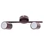 Светильник Brille настенный-потолочный спот поворотный накладной HTL-207/2 GU10 BR - миниатюра 1