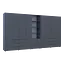 Шкаф для одежды Doros Гелар Графит 4+4ДСП с пеналом 370х49.5х203.4 (42005173) - миниатюра 6