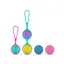 Набір вагінальних кульок PMV20 Vita Kegel Ball Set, 7 шт., різнобарвний - мініатюра 3