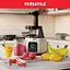 Соковыжималка Tefal Juice & Clean шнековая 150Вт серебристо-черная (ZC420E38) - миниатюра 3