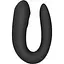 Смарт-вибратор для пар Satisfyer Double Joy Black - миниатюра 2