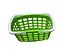 Корзинка с ручкой 093 Bamsic (4820123764988) Зелёный - миниатюра 1