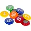 Магніт для дошки "Кольоровий з цифрами" 3010M, D 3 см - мініатюра 2