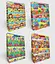 Подарунковий пакет "Дитячий яскравий" 30х40х12см, набір з 4-х штук 1630 - мініатюра 1